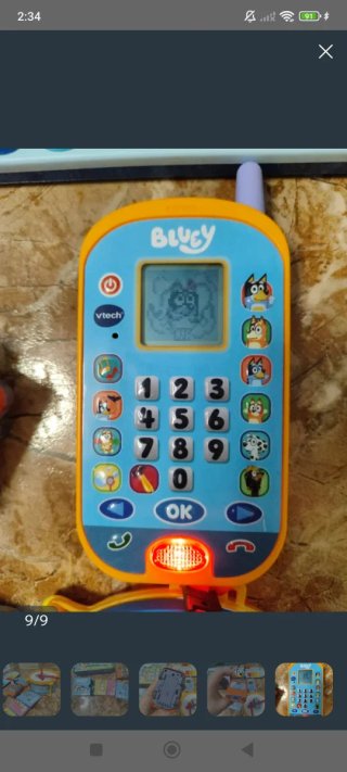 Teléfono interactivo Bluey Vtech
