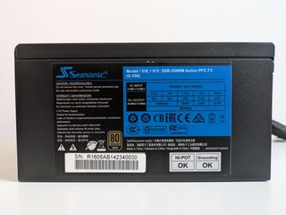 Fuente Alimentación Seasonic G-550 550W 80 Plus Go