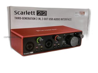 tarjeta sonido focusrite scarlett 2i2 3rd generation
