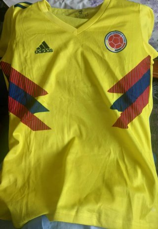 Camiseta Colombia Adidas Talla L y M