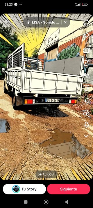Camión de reciclaje