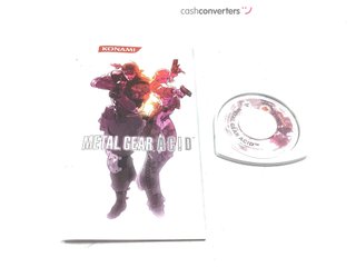 metal gear acid essentials psp