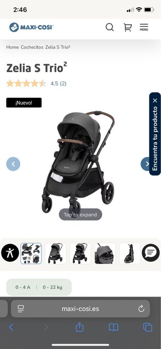 Carrito Bebé Maxi-Cosi Zelia S Trio