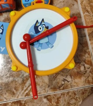Tambor infantil Bluey