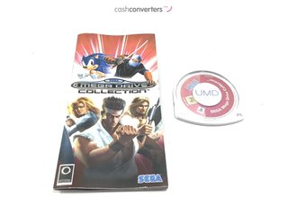 sega megadrive collection essentials psp