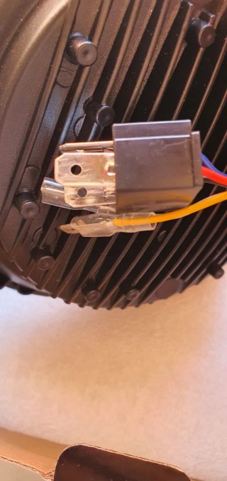 Foco LED moto redondo