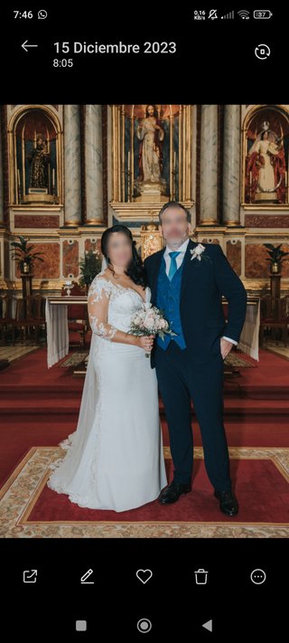 Vestido de Novia Pronovias Thor Blanco