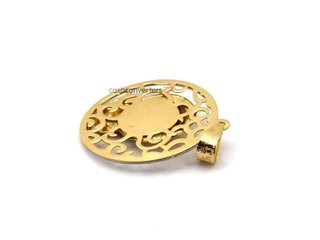 medalla oro 18k