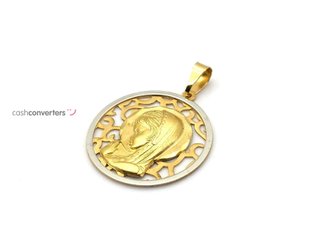 medalla oro 18k