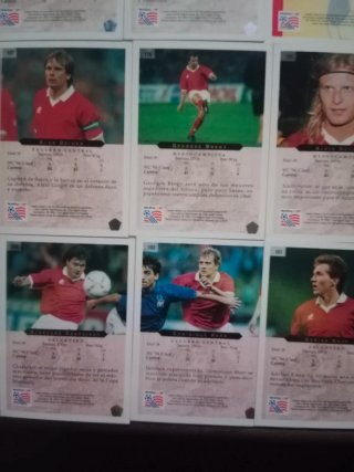 Colección Mundial 94 Upper Deck(Noruega y Suiza)