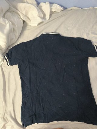 Camiseta Polo Azul