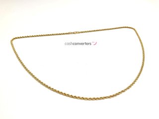 cadena oro 18k 25cm