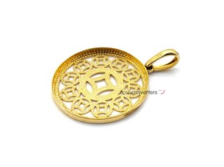 colgante oro 18k