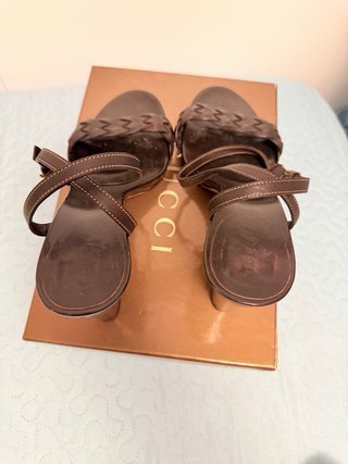 Sandali Gucci Marroni Taglia 39