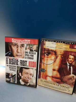 4 películas en DvD, sobre periodismo y política
