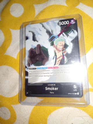 One Piece Líder Smoker OP02-093 Arte Alternativo