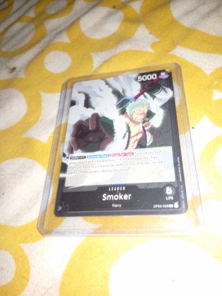 One Piece Líder Smoker OP02-093 Arte Alternativo
