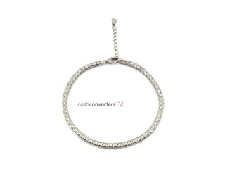 pulsera plata 925mm con piedra con circonita