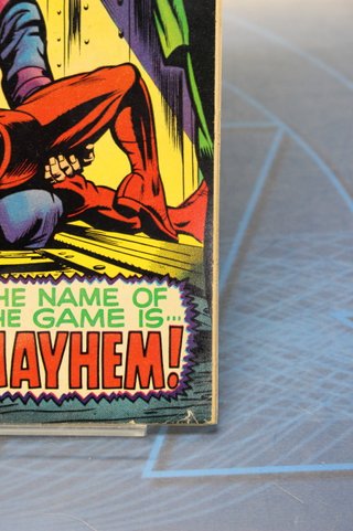 Marvel Comics. Daredevil #36, 1968. USA. "The name of the game is mayhem".
