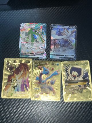 Lote Cartas Pokémon VMAX V EX