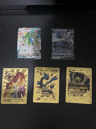 Lote Cartas Pokémon VMAX V EX