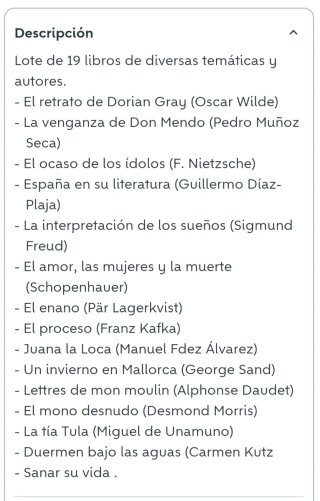 Lote 19 libros variados. Ver fotos y descripción.