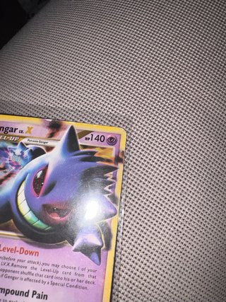 Carta Pokémon Gengar LV. X