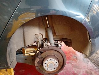 PASO RUEDA TRASERO IZQUIERDO Volkswagen Golf V (1K1)(10.2003->2008)