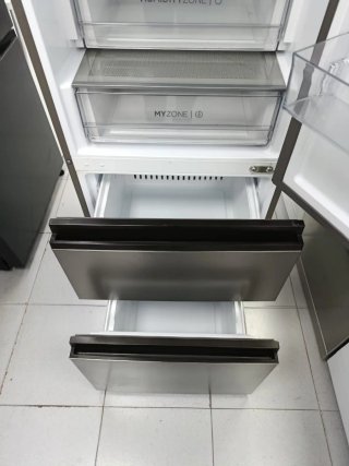 Nevera Haier plateada garantía + entrega