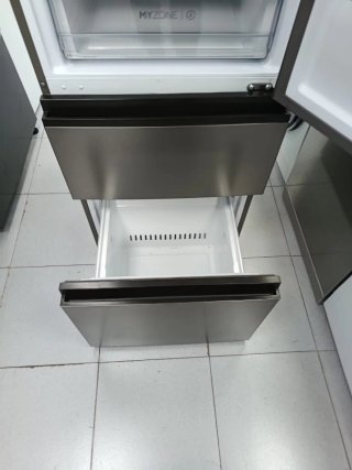 Nevera Haier plateada garantía + entrega