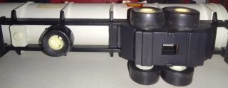 Miniatura di rimorchio di camion cisterna Shell