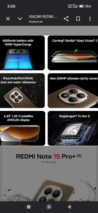 Xiaomi Redmi Note 15 Pro Plus 5G 512GB 12+12GB