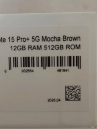 Xiaomi Redmi Note 15 Pro Plus 5G 512GB 12+12GB