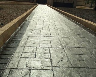 Hormigón impreso para exteriores