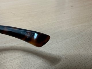 Gafas de sol Gucci Tortoise y Oro