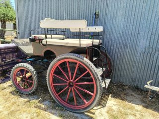 Jardinera para caballo