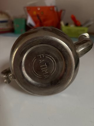 Tetera Marroquí Individual Plata