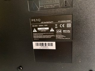 Televisor 50 Negro