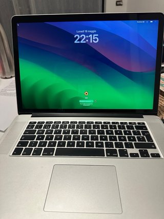 Macbook Pro 2012 Argento