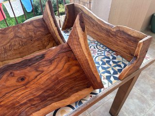 4 Estanterías Madera Roble Artesanales