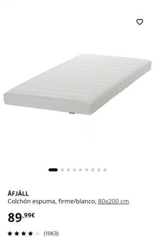 Estructura diván IKEA BRIMNES 80x200