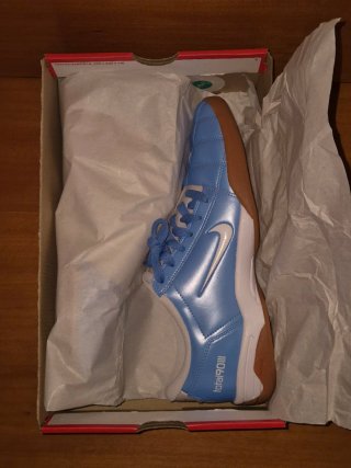 Zapatillas Nike Total 90 Azul y Plateado