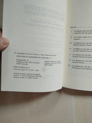 Los manuscritos del Mar Muerto