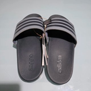 Chanclas Adidas comfort T44 Azul Marino y Gris