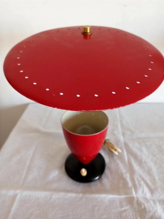 Lampada da tavolo mid-century made in Italy