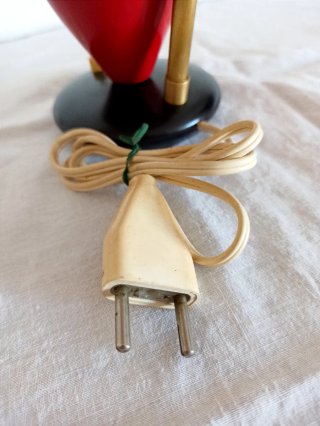 Lampada da tavolo mid-century made in Italy