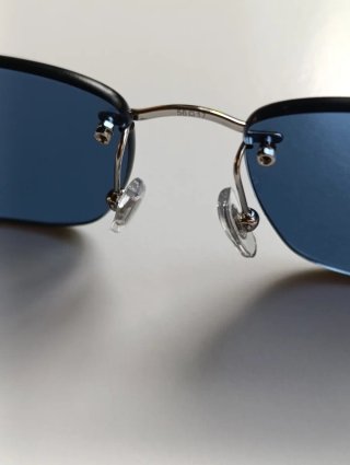 Ray-Ban RB 3768 Occhiali da Sole Blu/Argento