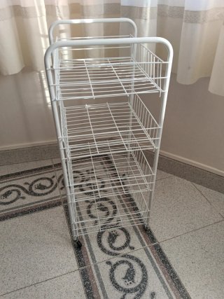 Carrito Frutero Blanco