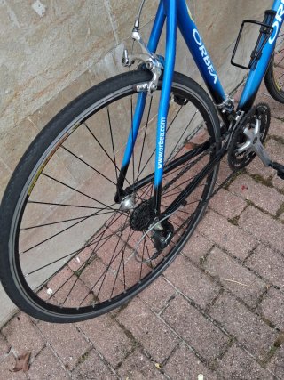 Bicicleta Orbea Carretera Shimano Azul/Blanca