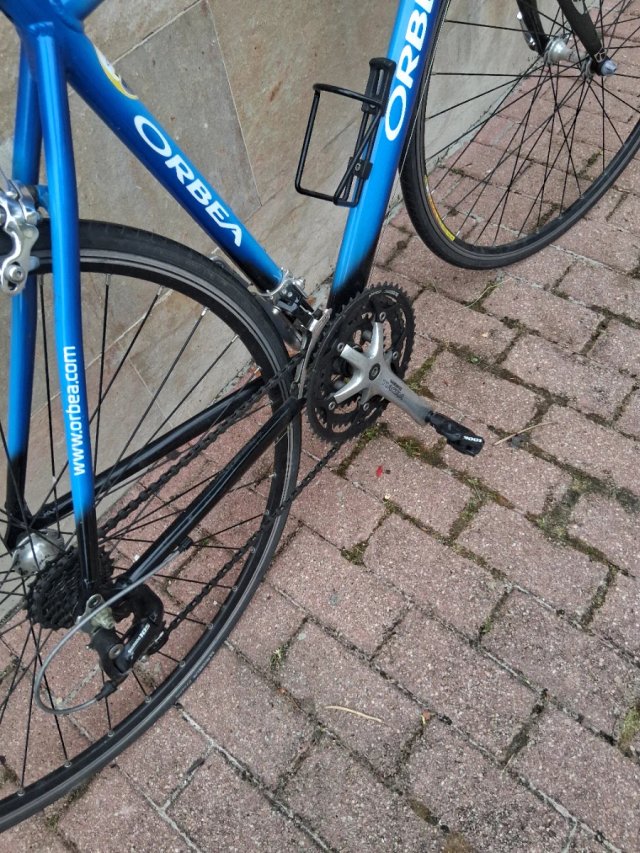 Bicicleta Orbea Carretera Shimano Azul/Blanca
